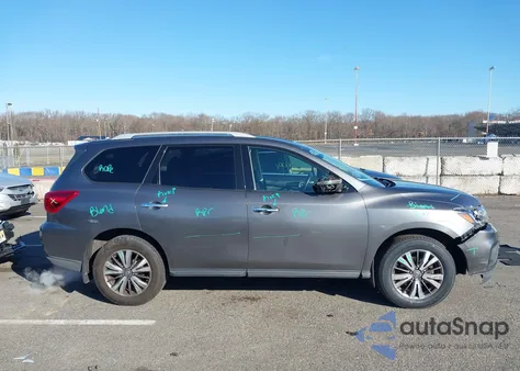 2018 Nissan Pathfinder S from USA, damaged, VIN 5N1DR2MM4JC656097